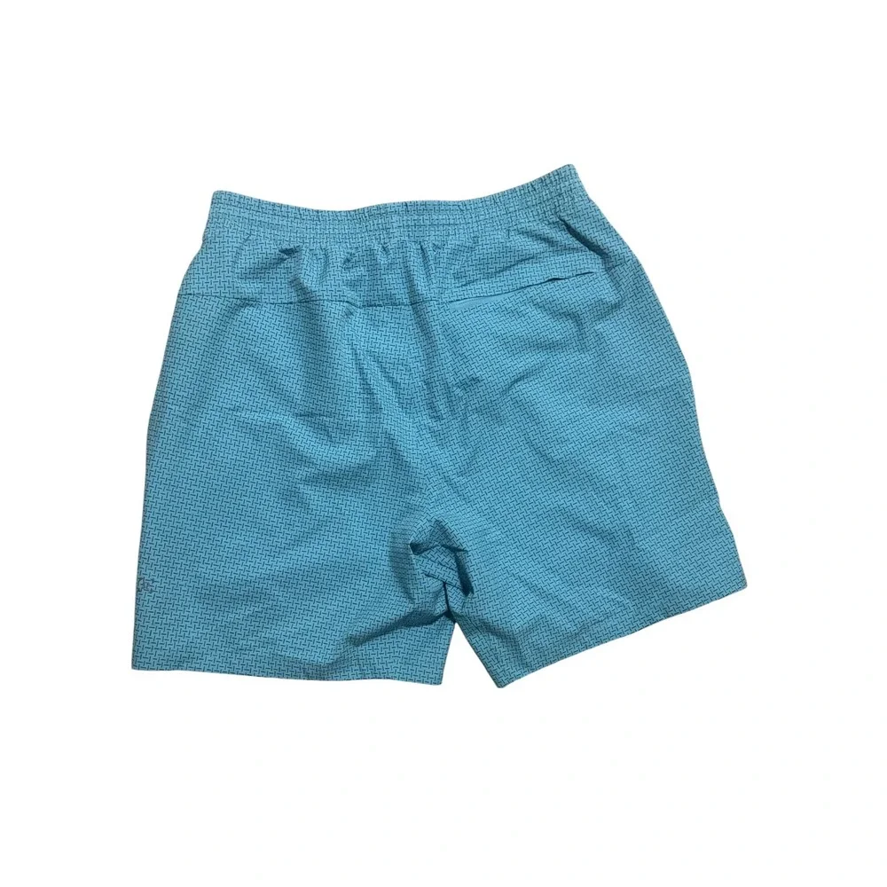 Lululemon channel cross swim trunks board shorts Sz LG 7